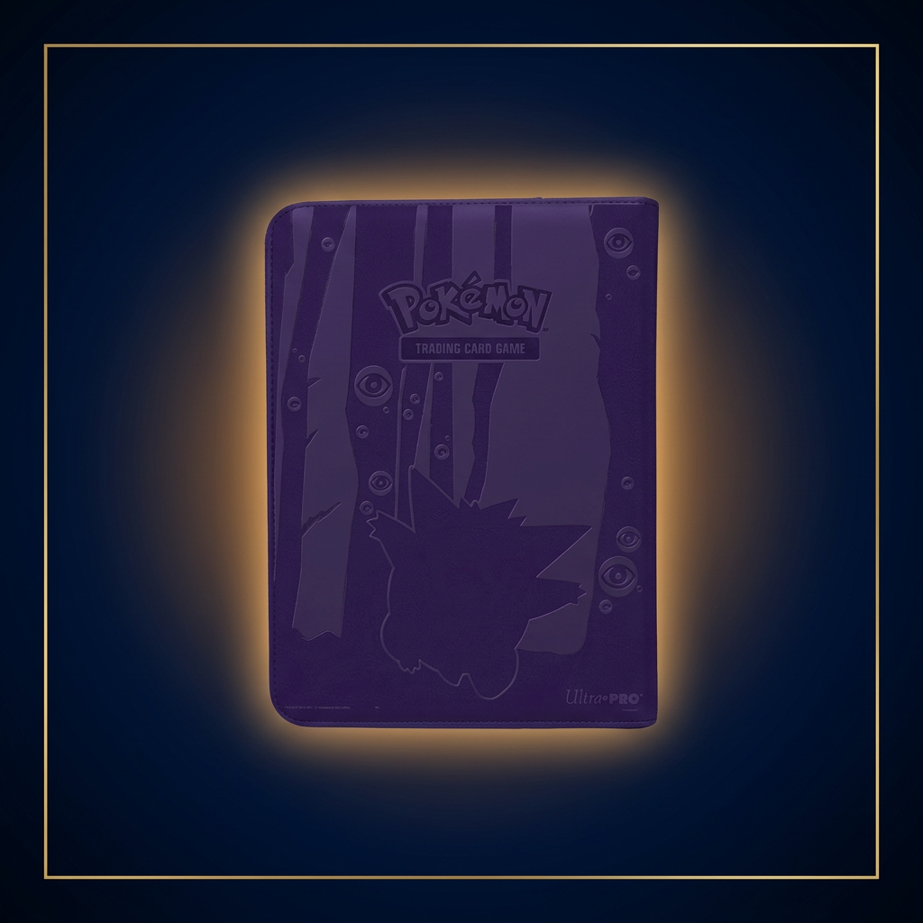 Ultra Pro Gengar 9-Pocket Zippered PRO-Binder – Rückseite