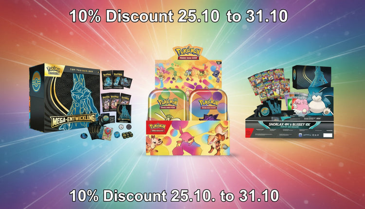 10% Rabatt auf alle Produkte der Startseite www.cardini-tcg von Vertrieb Lange