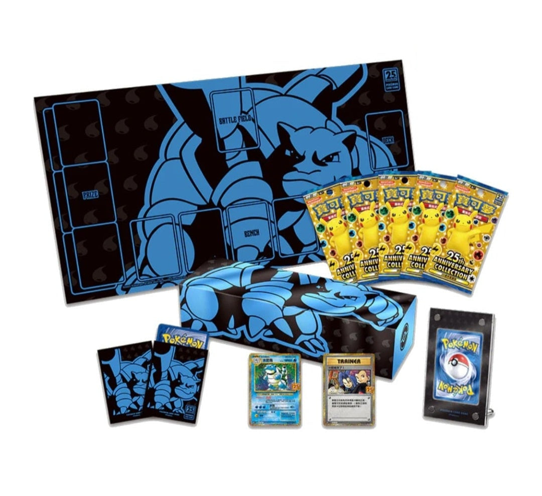 Pokémon TCG - 25th Anniversary -  Blastoise Box T-Chinesisch 2021
