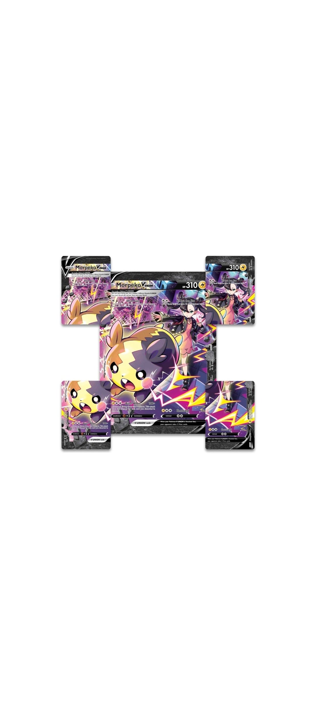 Pokémon TCG - Crown Zenith - Morpeko V-Union - Premium Playmat Collection 2023 - 2