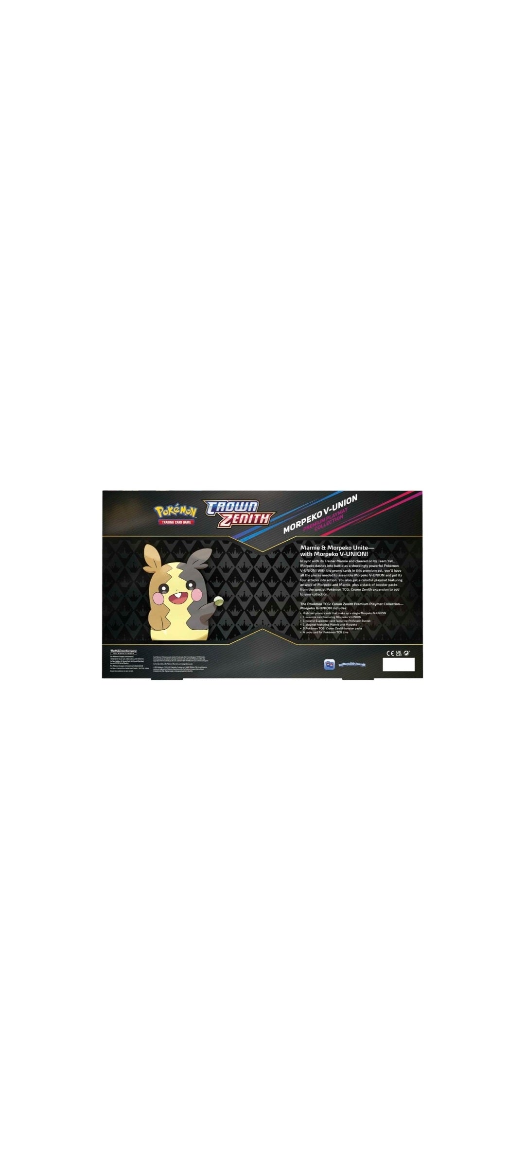Pokémon TCG - Crown Zenith - Morpeko V-Union - Premium Playmat Collection 2023 - 7