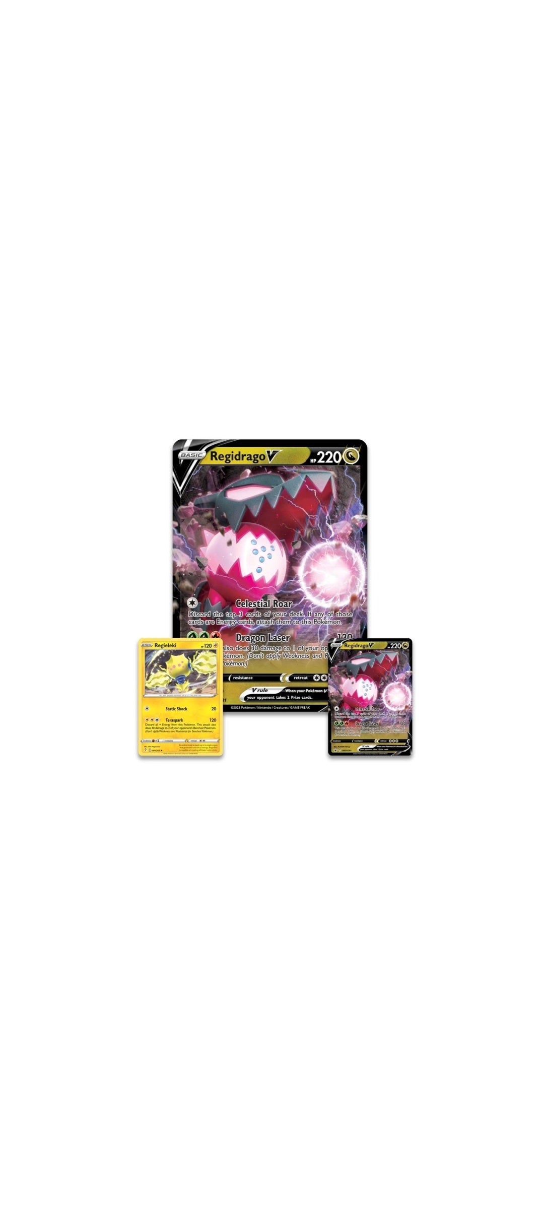 Pokémon TCG - Crown Zenith - Regidrago V - Collection 2023 - 2