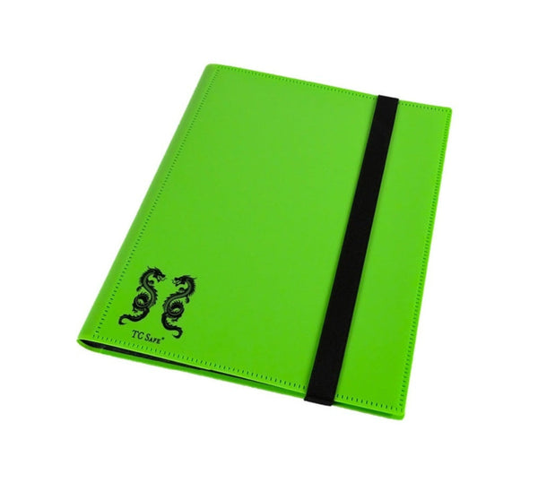 TC Safe Neutrales Sammelalbum in Grün max.360 Karten / 20 Seiten für Pokémon - 1