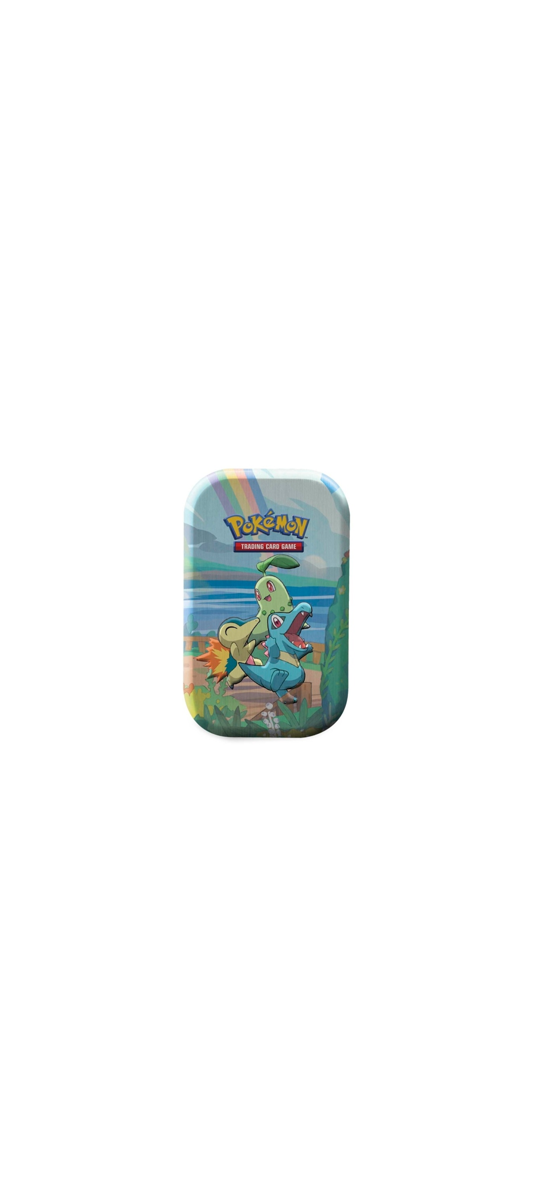 Pokemon TCG - 25th Anniversary - Celebrations - Mini Tin - Chikorita, Cyndaquil und Totodile - Englisch 2021 - 1