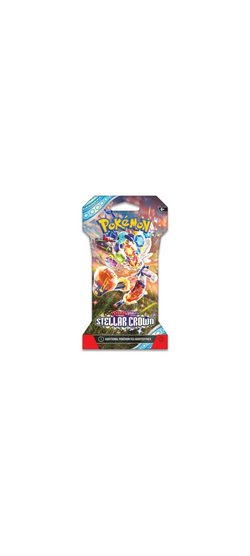 Pokemon TCG - Scarlet & Violet - Stellar Crown - Sleeved Booster Pack - Englisch 2024 - 4