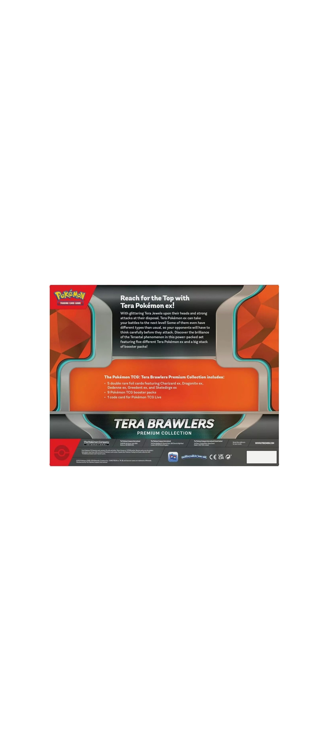 Pokemon TCG - Scarlet & Violet - Tera Brawlers - Premium Collection - Englisch 2024 - 8