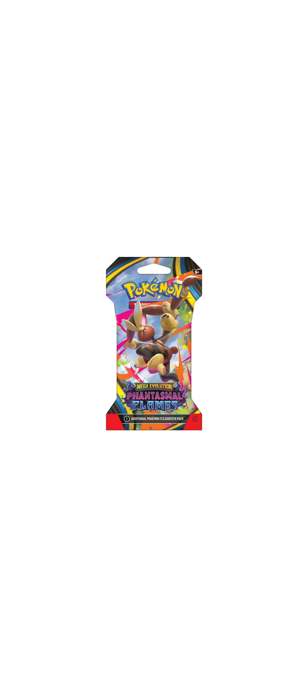 Pokemon TCG - Mega Evolution - Phantasmal Flames - Sleeved Booster Pack - Englisch 2025 - 3
