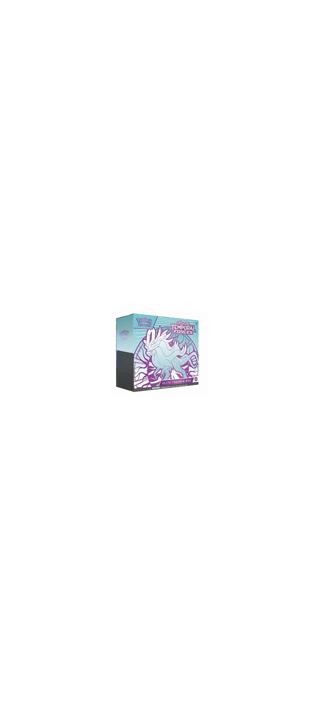 Pokemon TCG - Scarlet & Violet - Temporal Forces - Elite Trainer Box Flutter Mane 2024 - 1