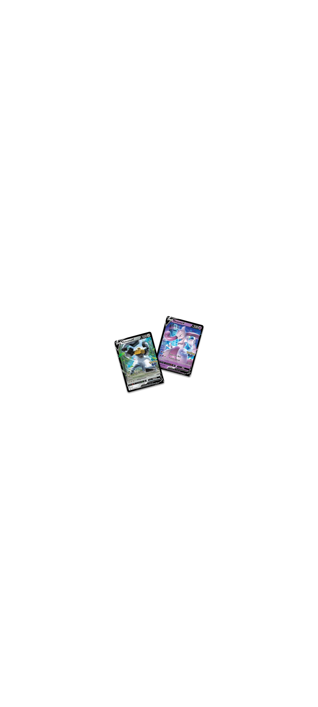 Pokemon TCG - Pokémon GO - V Battle Deck Bundle - Mewtwo vs. Melmetal - Englisch 2022 - 4