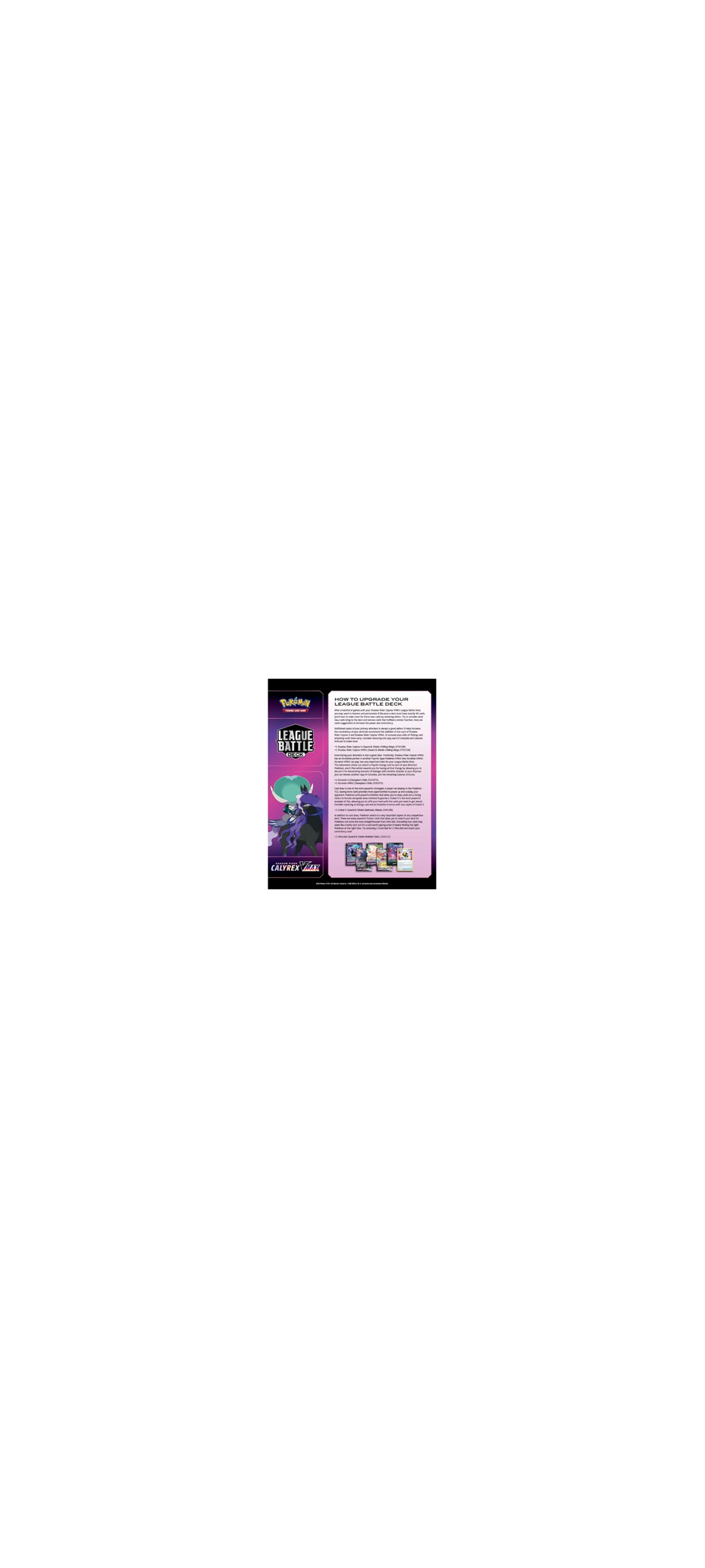 Pokemon TCG - Sword & Shield - League Battle Deck - Shadow Rider Calyrex VMAX - Englisch 2022 - 5