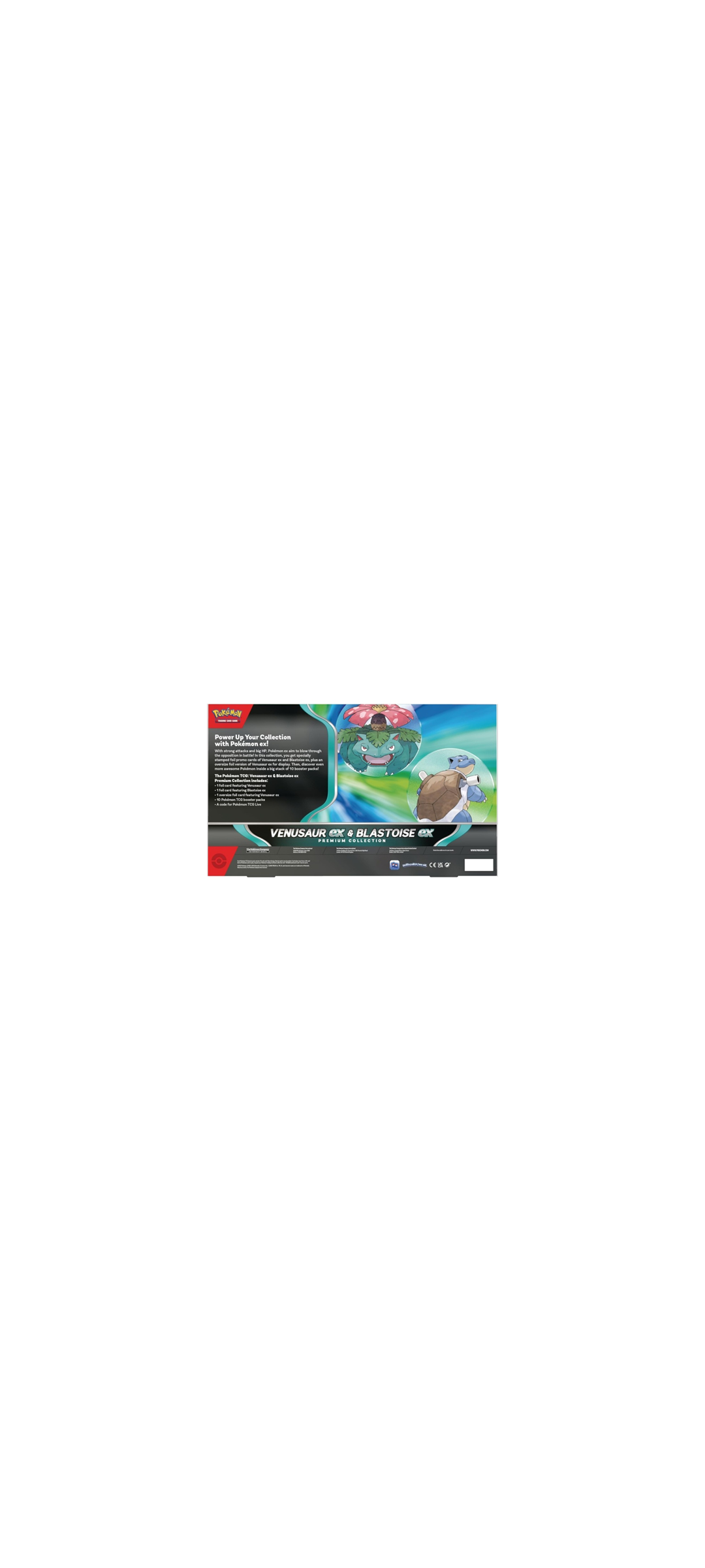Pokemon TCG - Scarlet & Violet - Venusaur ex & Bisaflor ex - Premium-Collektion - Englisch 2025 - 4
