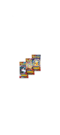 Pokemon TCG - Scarlet & Violet - Surging Sparks - Three Pack Blister - Englisch 2024 - 1