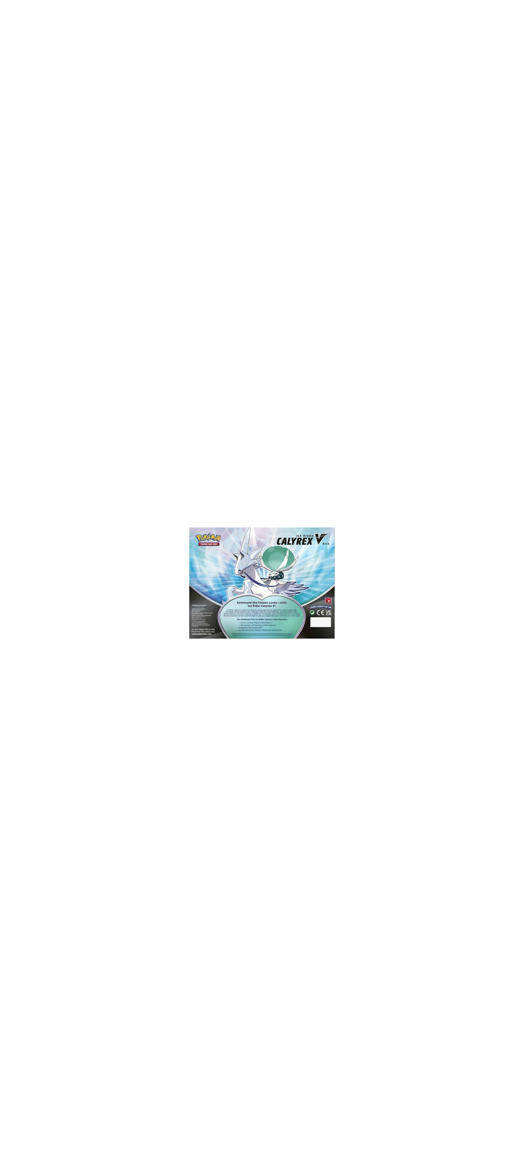 Pokemon TCG - Sword & Shield - Ice Rider - Calyrex V Box - Englisch 2021 - 3