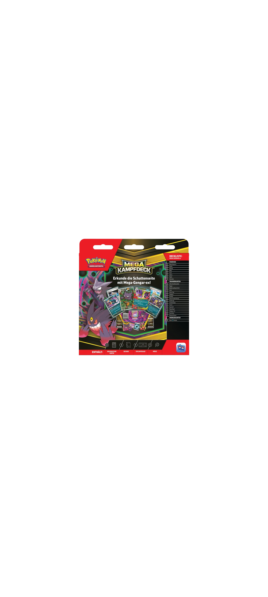 Pokemon TCG - Mega Entwicklung - Mega Kampfdeck - Mega-Gengar ex - Deutsch 2025 - 3