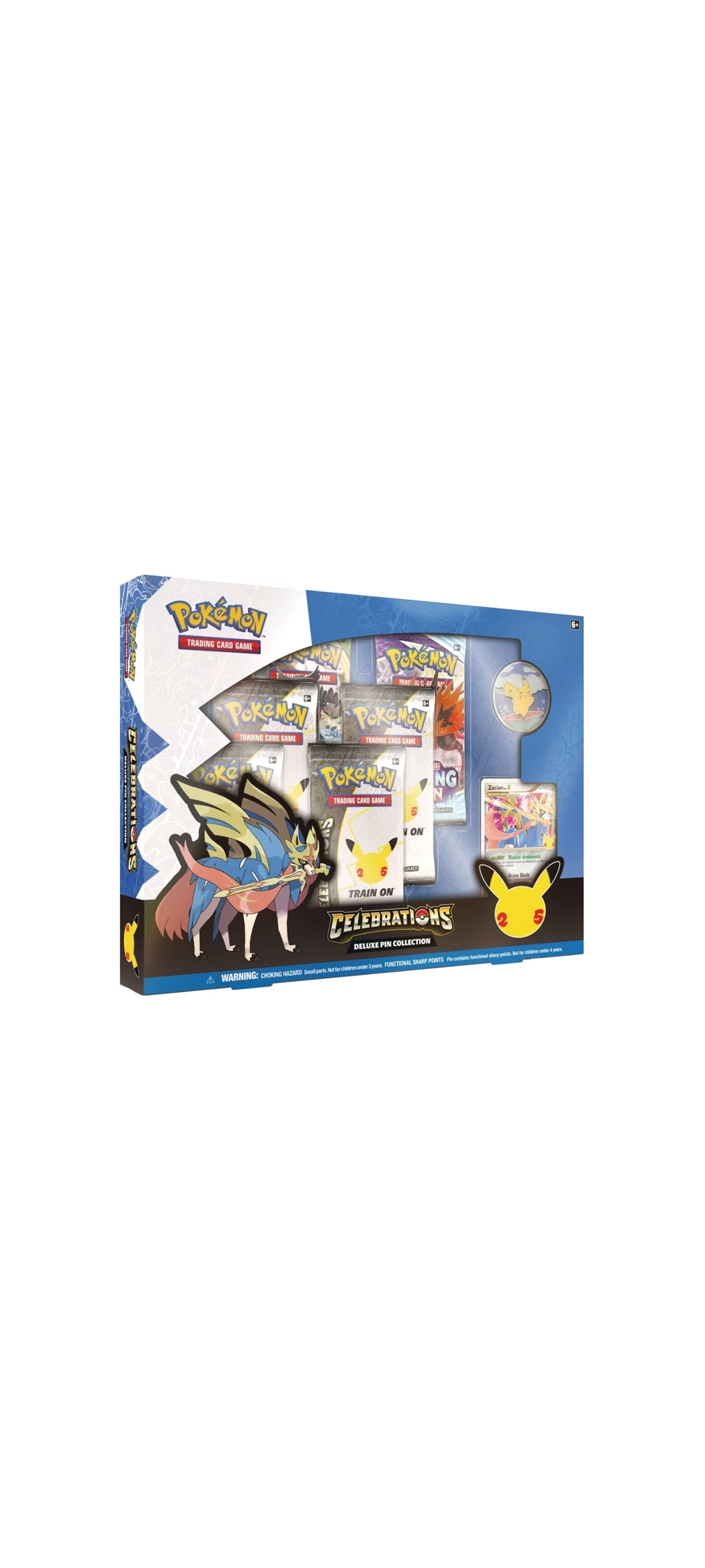 Pokemon TCG - 25th Anniversary - Celebrations - Deluxe Pin Collection - Englisch 2021 - 1