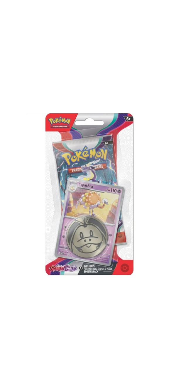 Pokemon TCG - Scarlet & Violet - Base Set - Checklane Blister - Espathra 2023