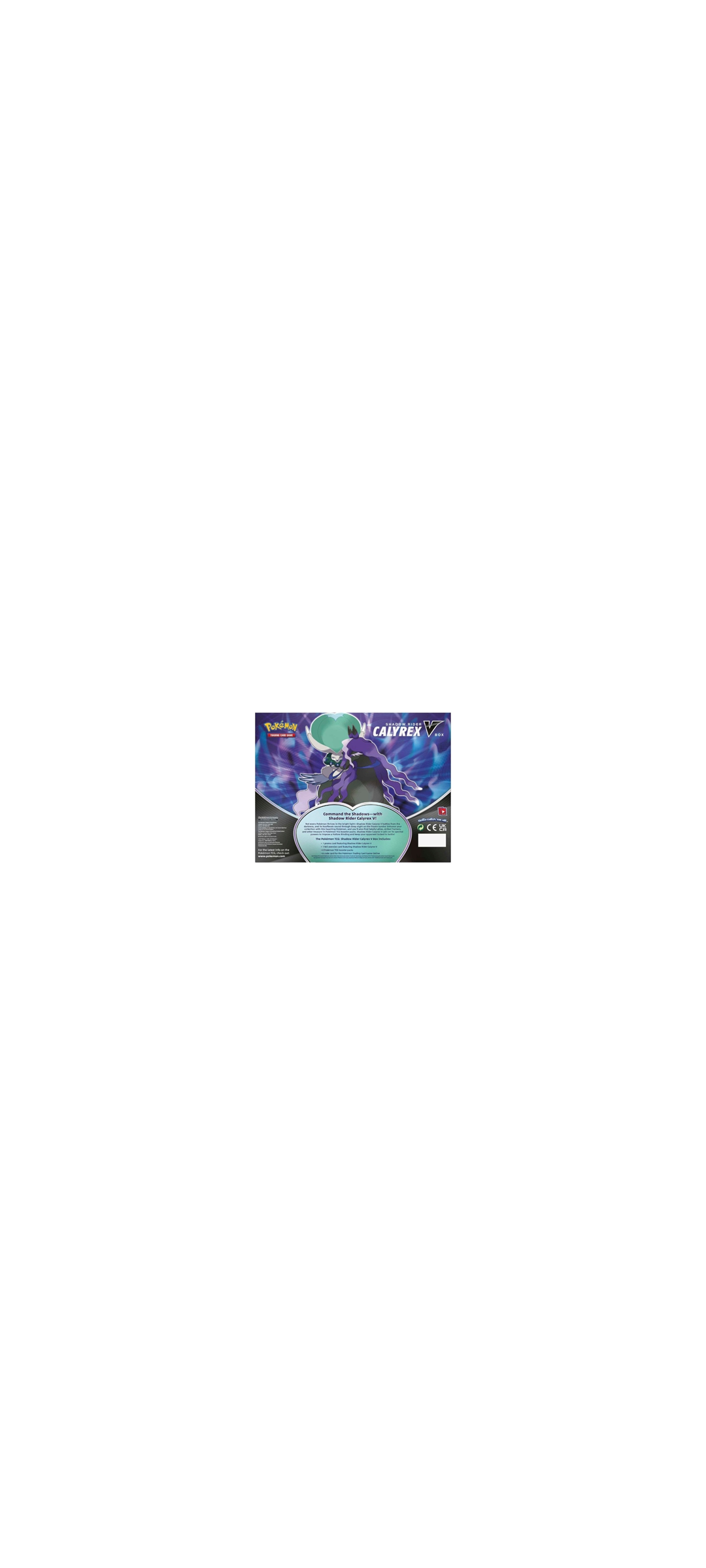Pokemon TCG - Sword & Shield - Shadow Rider - Calyrex V Box - Englisch 2021 - 3