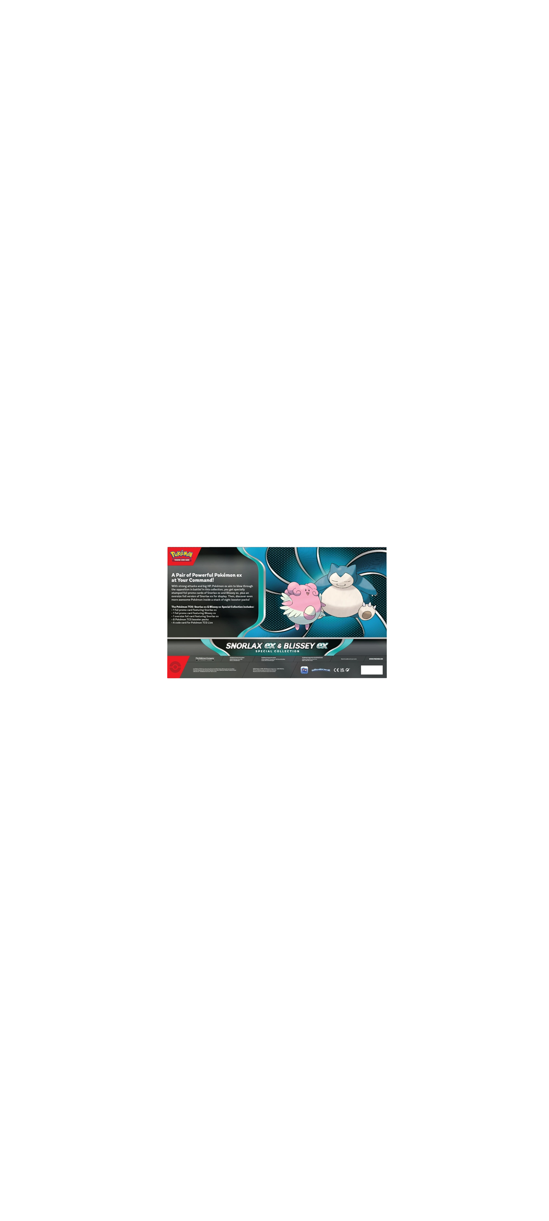 Pokemon TCG - Scarlet & Violet - Snorlax-Ex & Blissey-Ex - Special Collection - Englisch 2025 - 4