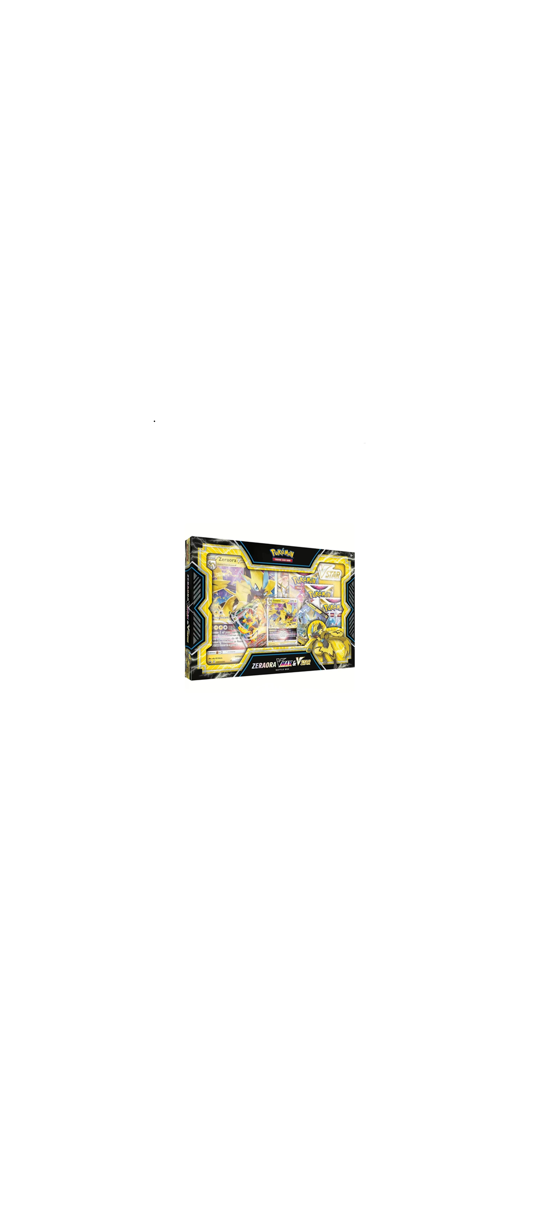 Pokemon TCG - Sword & Shield - Battle Box - Zeraora VMAX & VSTAR - Englisch 2022 - 1