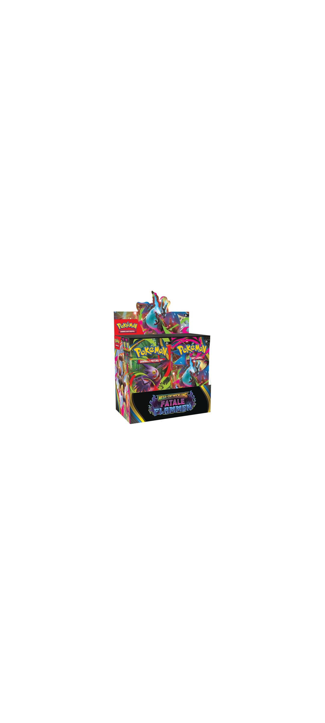 Pokemon TCG - Mega Entwicklung - Fatale Flammen - 36er Display Box - Deutsch 2025 - 2