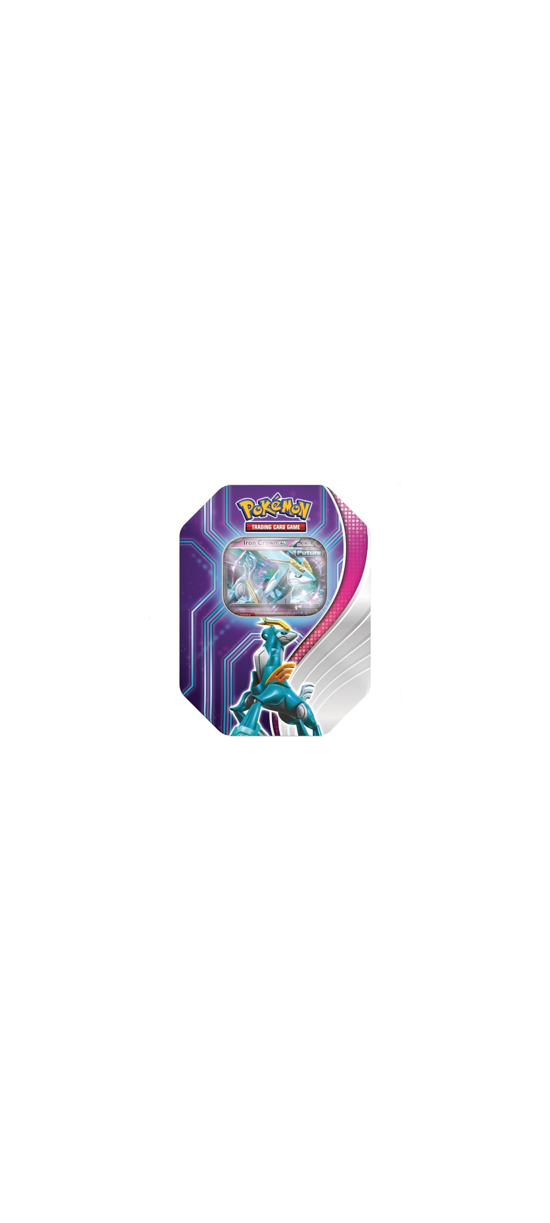 Pokemon TCG - Scarlet & Violet - Paradox Destinies - Tin - Iron Crown ex - Englisch 2024 - 1