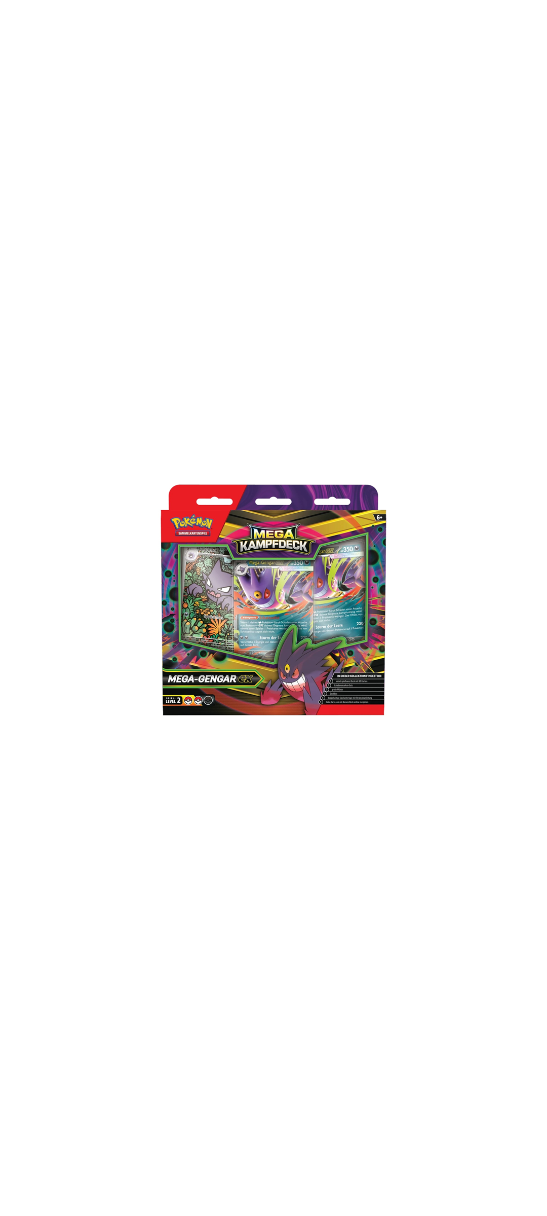 Pokemon TCG - Mega Entwicklung - Mega Kampfdeck - Mega-Gengar ex - Deutsch 2025 - 2