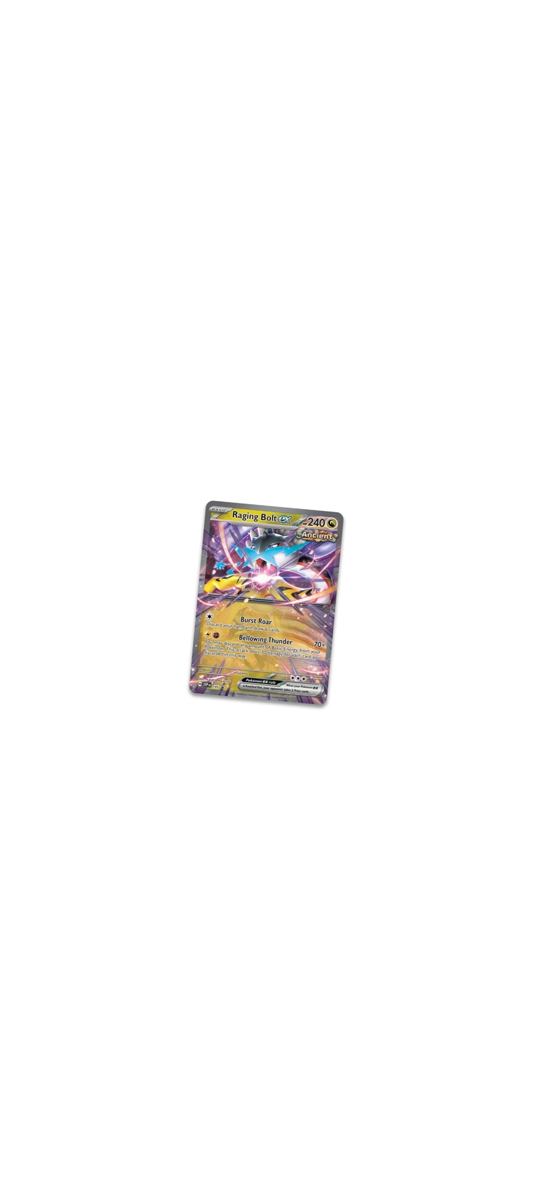 Pokemon TCG - Scarlet & Violet - Paradox Destinies - Tin - Raging Bolt ex - Englisch 2024 - 2