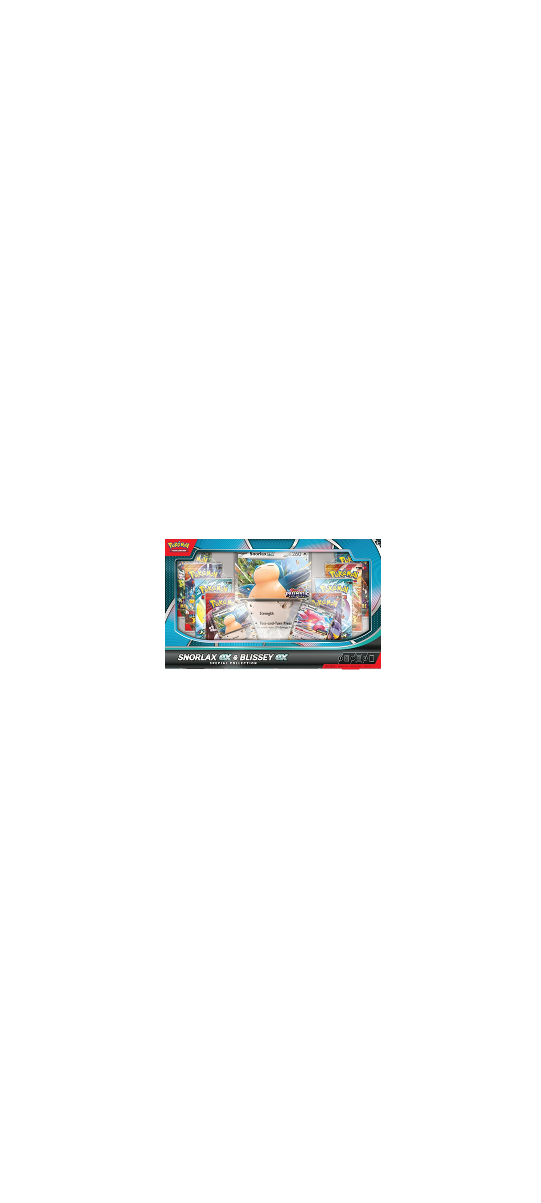 Pokemon TCG - Scarlet & Violet - Snorlax-Ex & Blissey-Ex - Special Collection - Englisch 2025 - 3