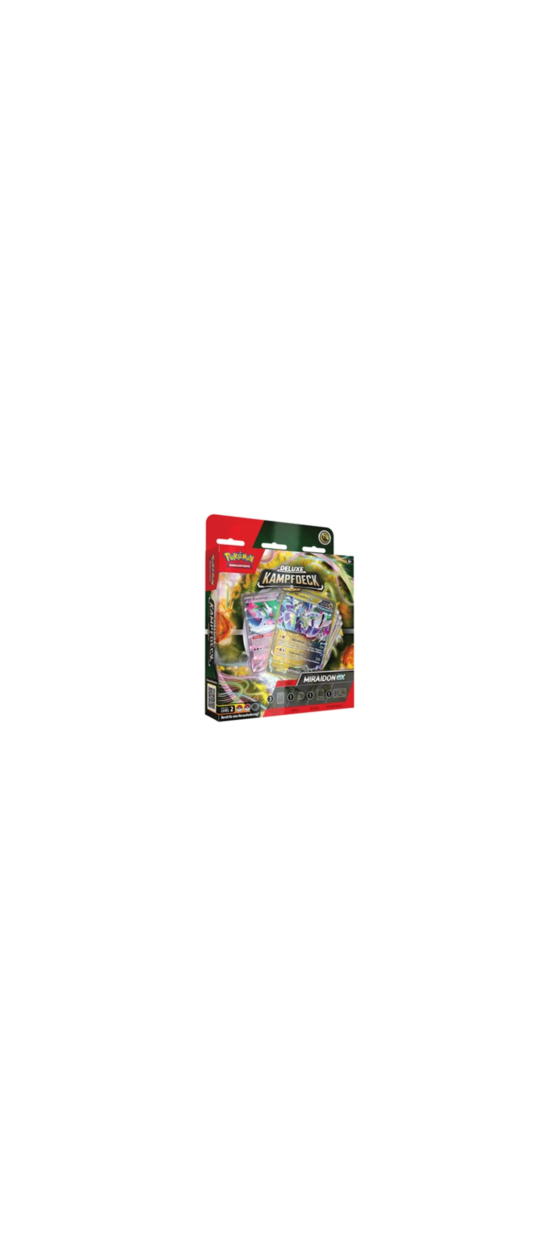 Pokemon TCG - Karmesin & Purpur - Kampfdeck Deluxe - Miraidon ex - Deutsch 2024 - 1