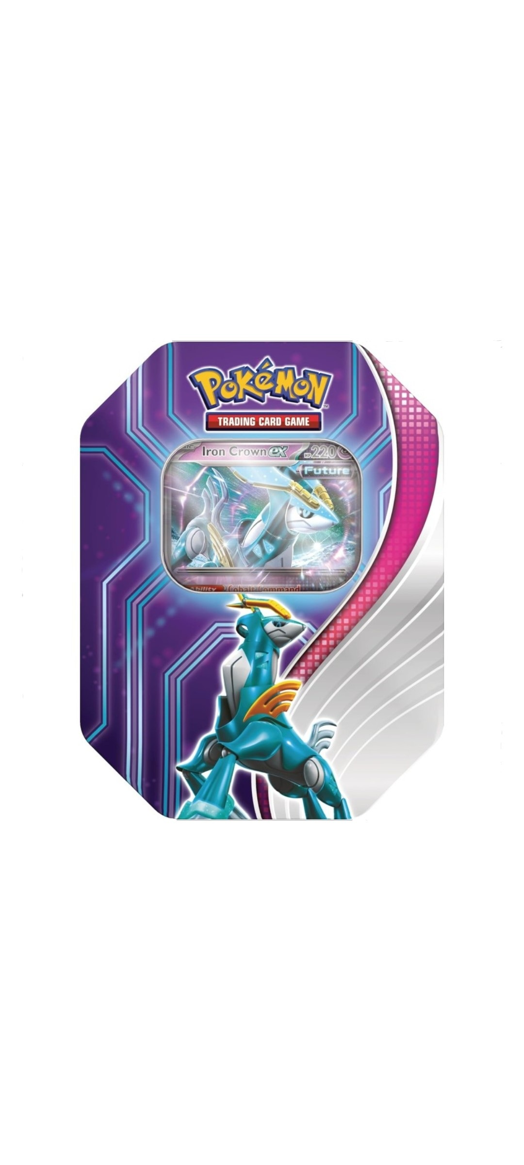 Pokemon TCG - Scarlet & Violet - Paradox Destinies Tin - Iron Crown ex 2024 - 1