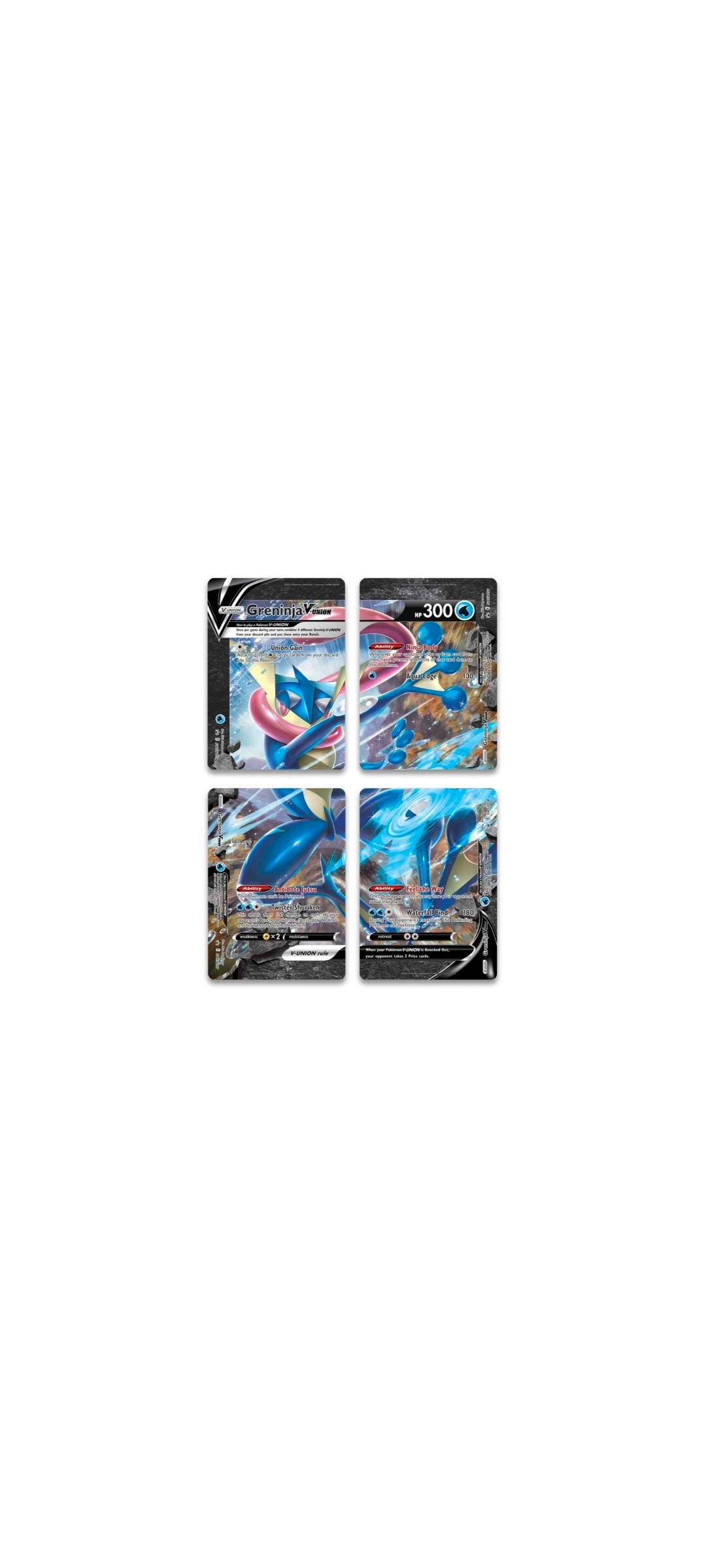 Pokemon TCG - Sword & Shield - Greninja V-Union - Special Collection - Englisch 2021 - 4