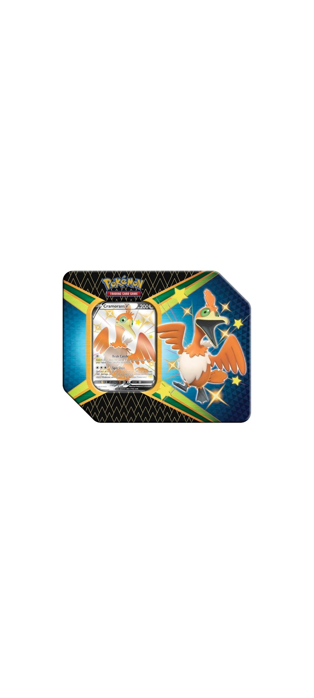 Pokemon TCG - Shining Fates - Tin Box Cramorant V 2021