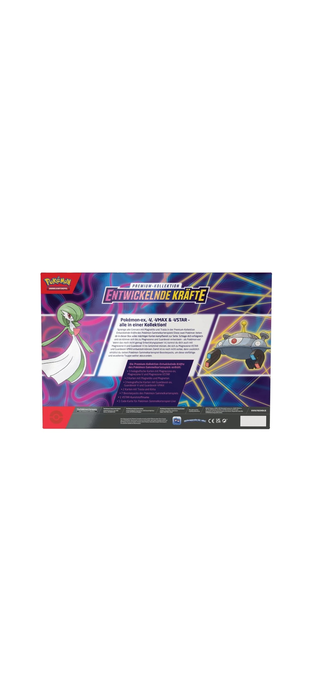 Pokemon TCG - Karmesin & Purpur - Entwickelnde Kräfte - Premium Box - Deutsch 2023 - 6