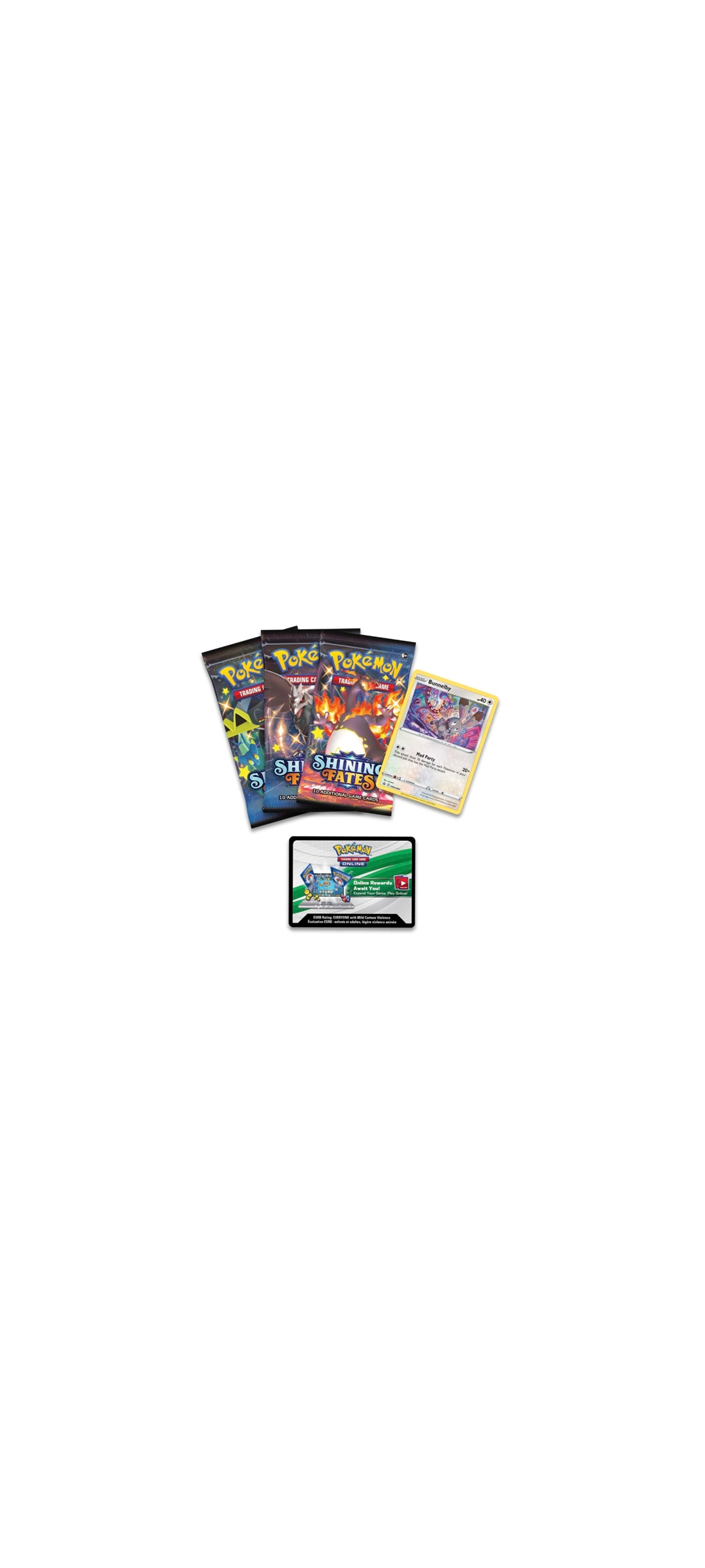 Pokemon TCG - Shining Fates - Mad Party - Bunnelby - Englisch 2021 - 2
