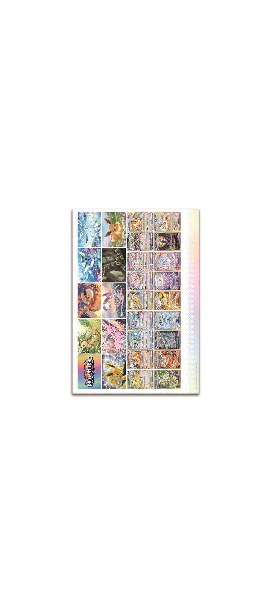 Pokemon TCG - Karmesin & Purpur - Prismatische Entwicklungen - Poster Kollektion - Deutsch 2025 - 2