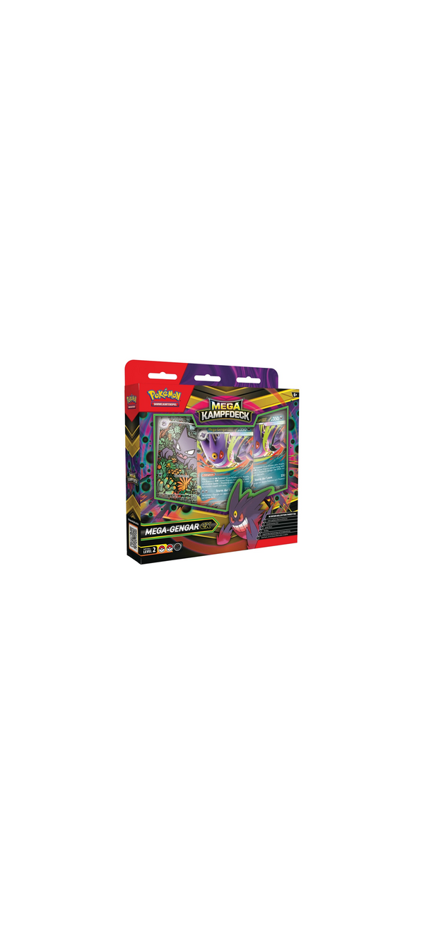 Pokemon TCG - Mega Entwicklung - Mega Kampfdeck - Mega-Gengar ex - Deutsch 2025 - 1