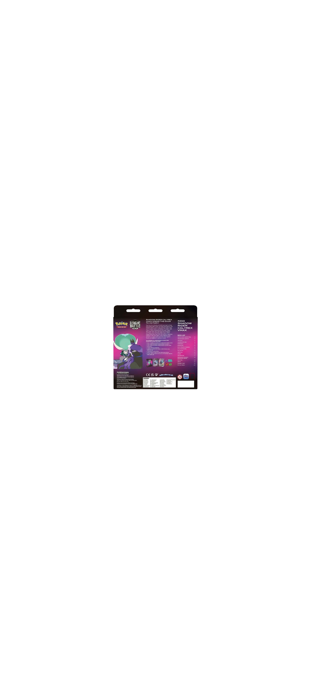 Pokemon TCG - Sword & Shield - League Battle Deck - Shadow Rider Calyrex VMAX - Englisch 2022 - 6