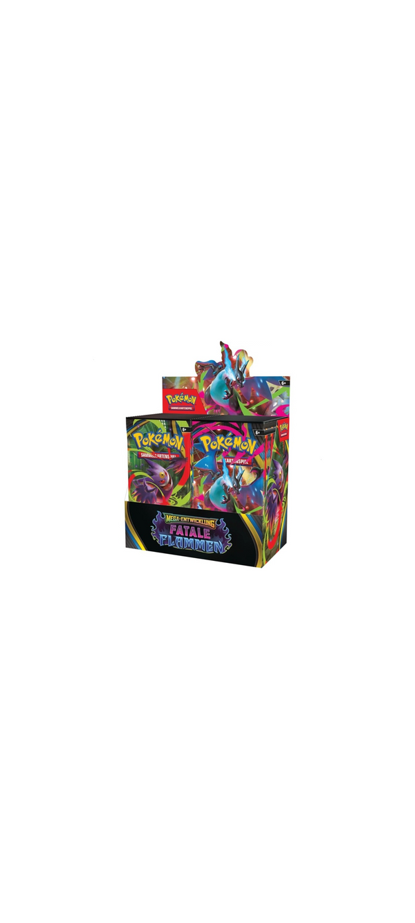 Pokemon TCG - Mega Entwicklung - Fatale Flammen - 36er Display Box - Deutsch 2025 - 1