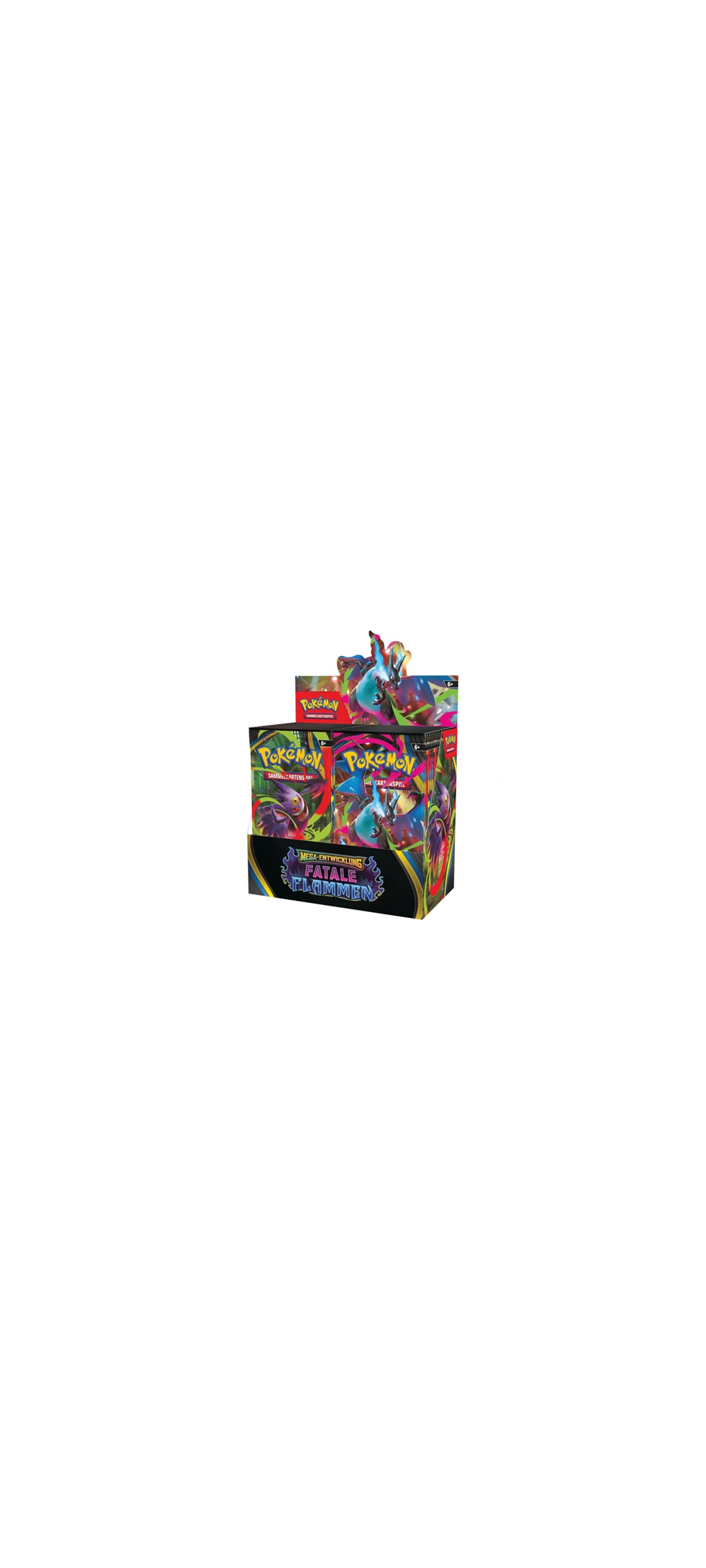 Pokemon TCG - Mega Entwicklung - Fatale Flammen - 36er Display Box - Deutsch 2025 - 1