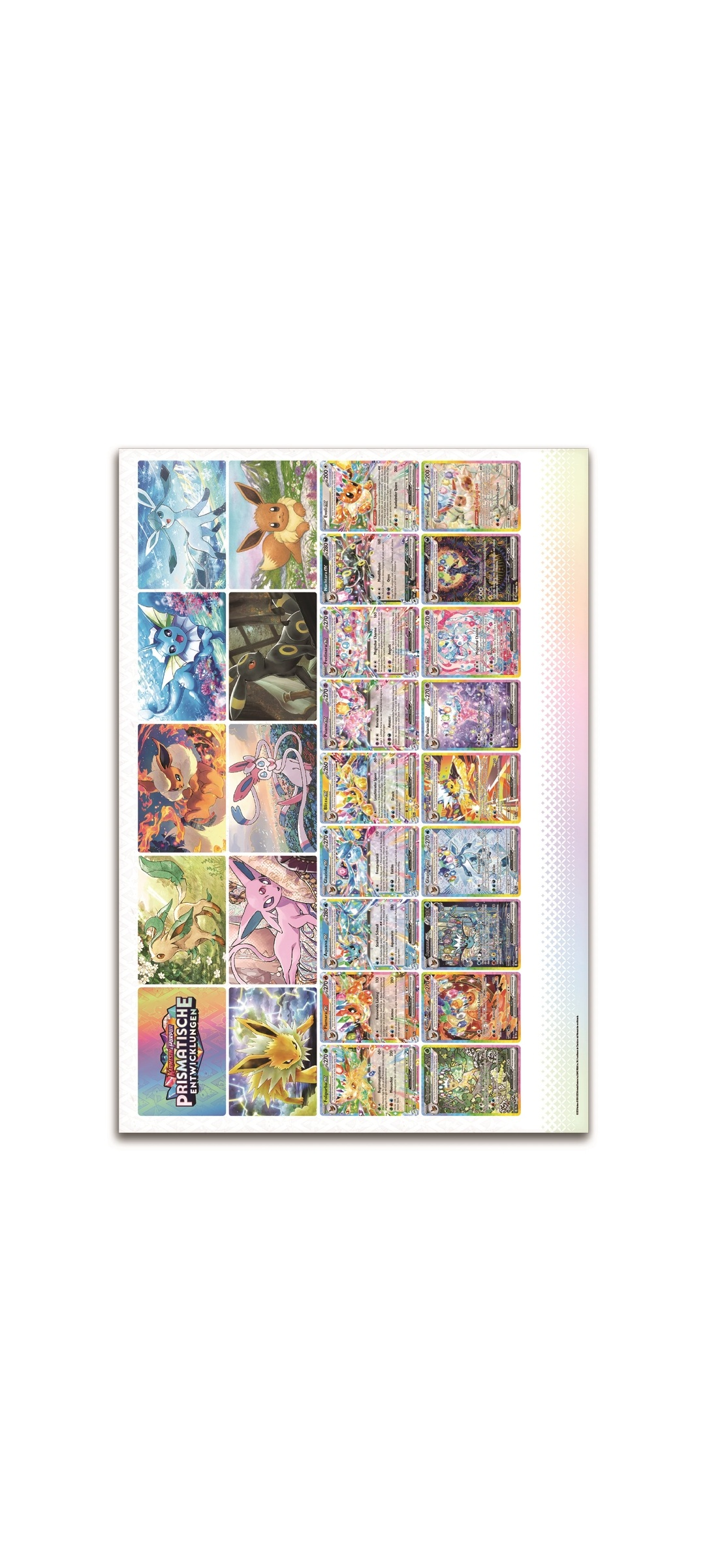 Pokemon TCG - Karmesin & Purpur - Prismatische Entwicklungen - Poster Kollektion - Deutsch 2025 - 2