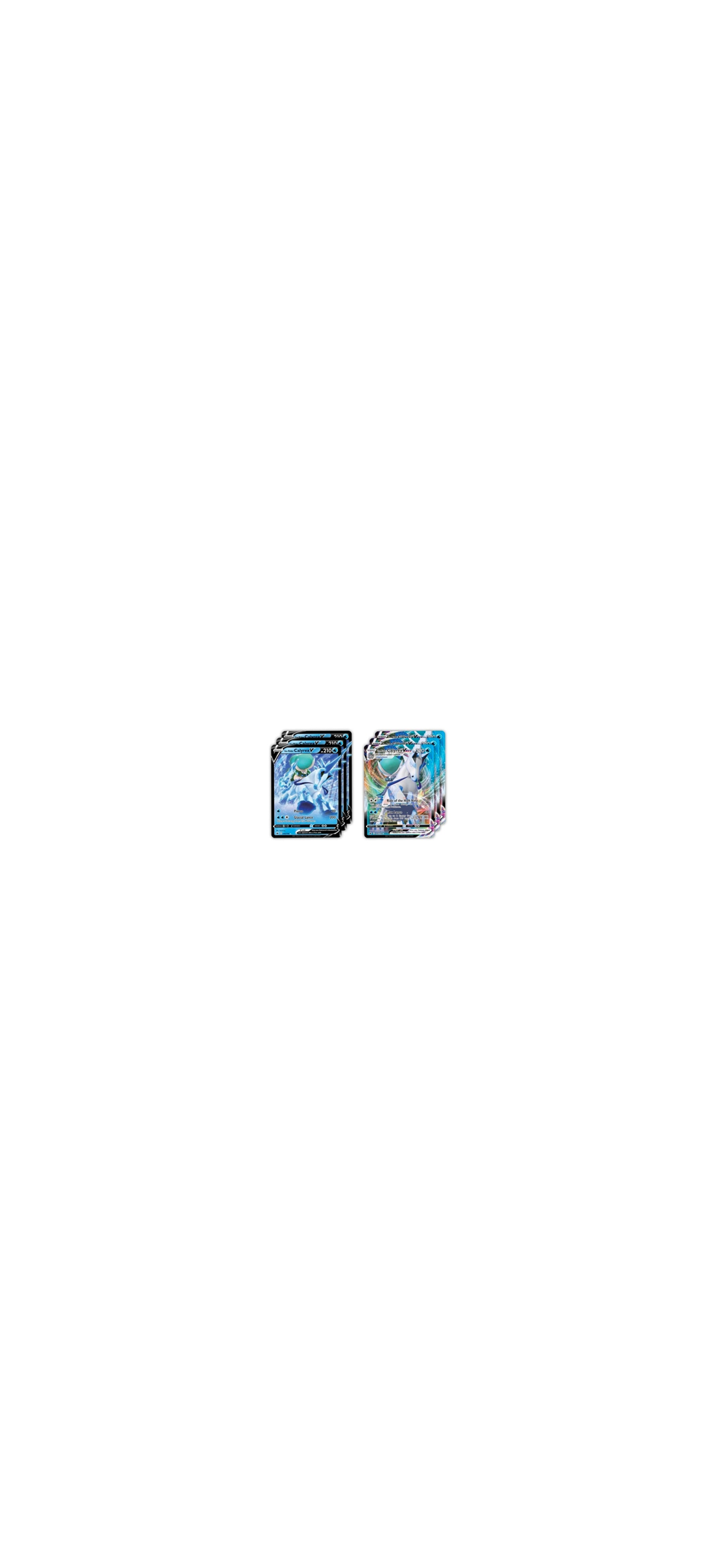 Pokemon TCG - Sword & Shield - League Battle Deck - Ice Rider Calyrex VMAX - Englisch 2022 - 2