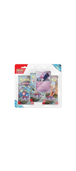 Pokemon TCG - Scarlet & Violet - Stellar Crown - Three Booster Packs - Tinkaton - Englisch 2024