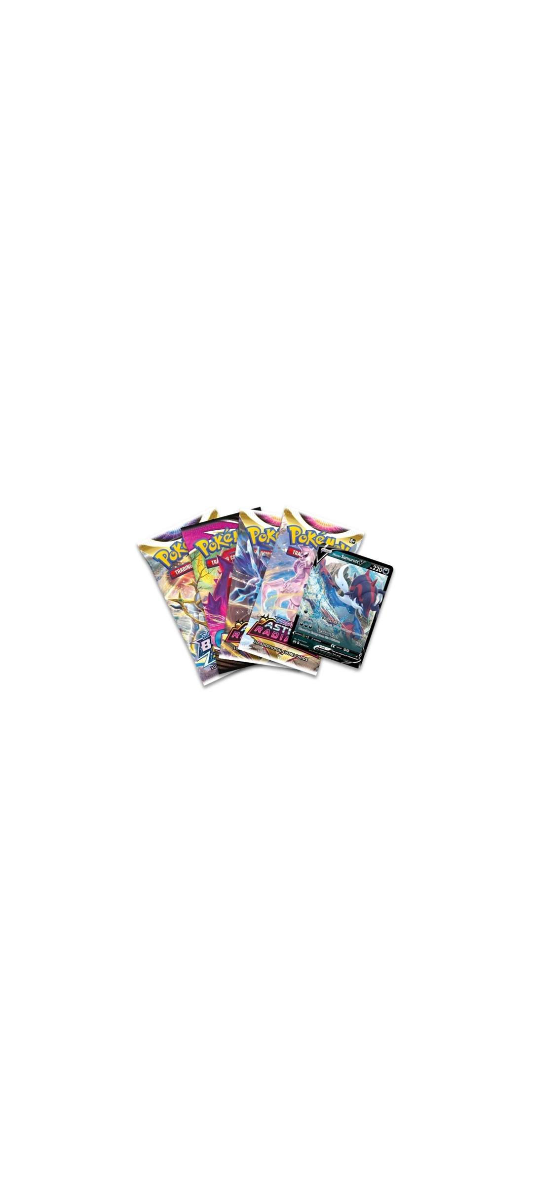 Pokemon TCG - Sword & Shield - Divergent Powers .- Tin - Hisuian Samurott V - Englisch 2022 - 2