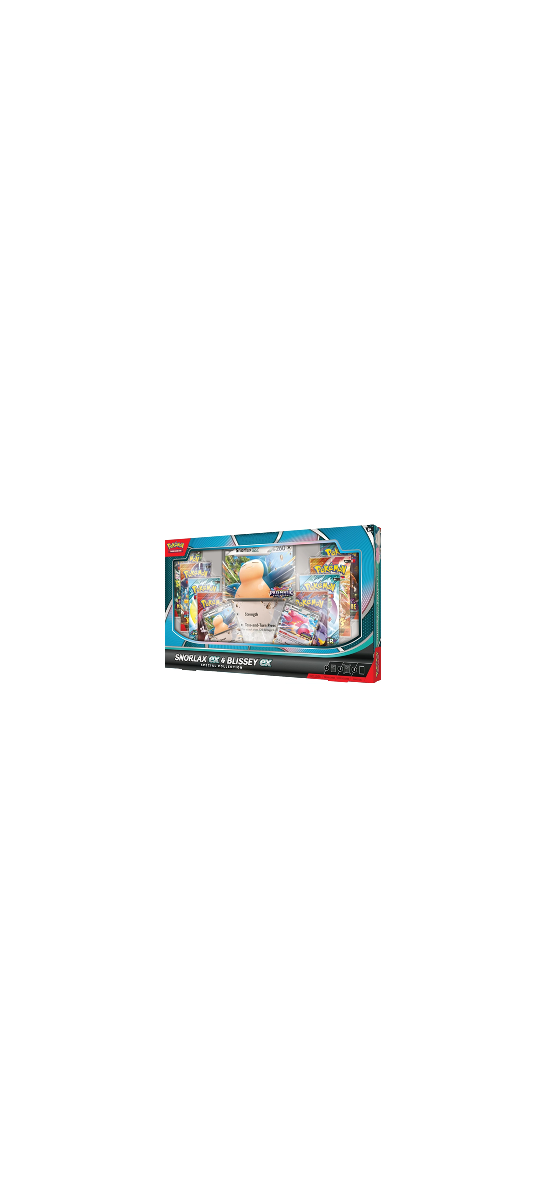 Pokemon TCG - Scarlet & Violet - Snorlax-Ex & Blissey-Ex - Special Collection - Englisch 2025 - 1