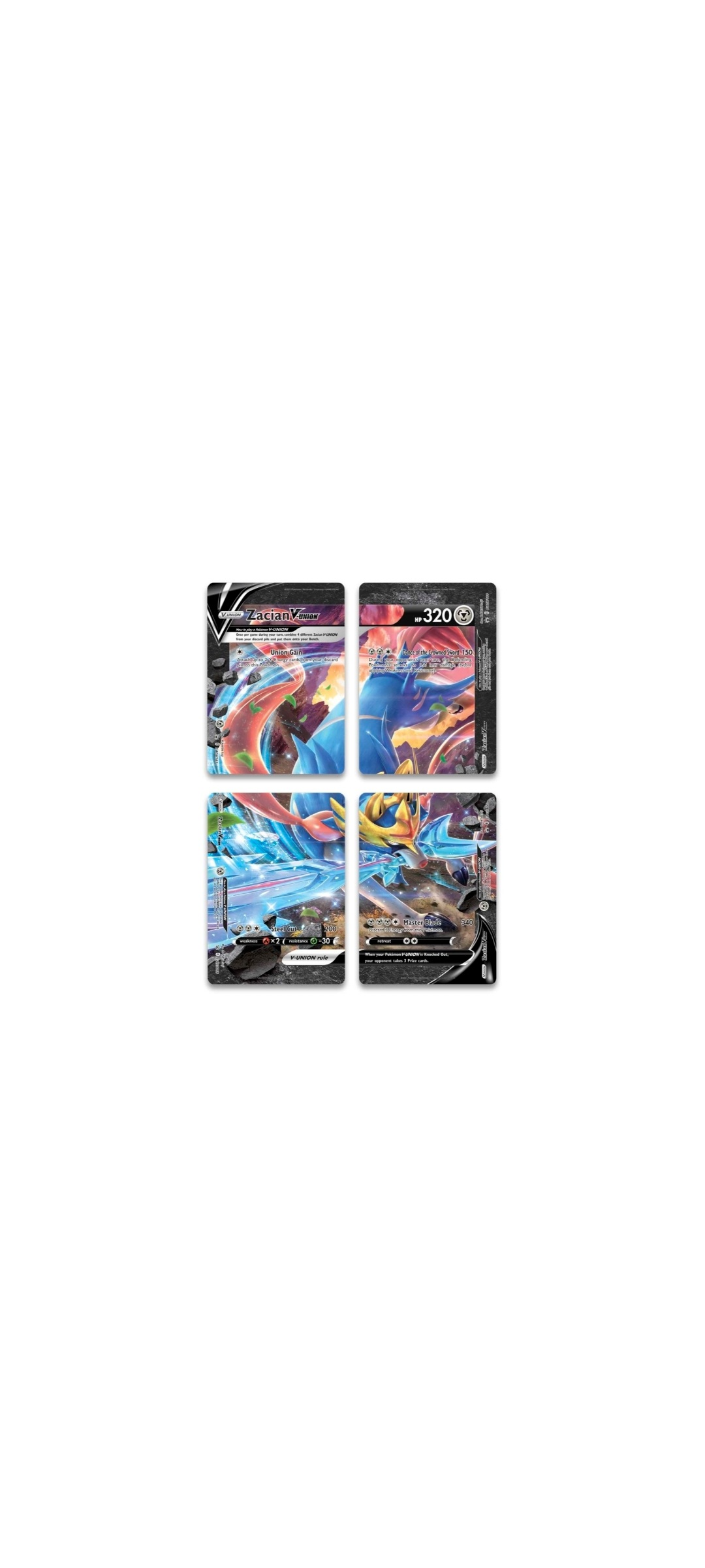 Pokemon TCG - Sword & Shield - Zacian V-Union - Special Collection - Englisch 2021 - 3