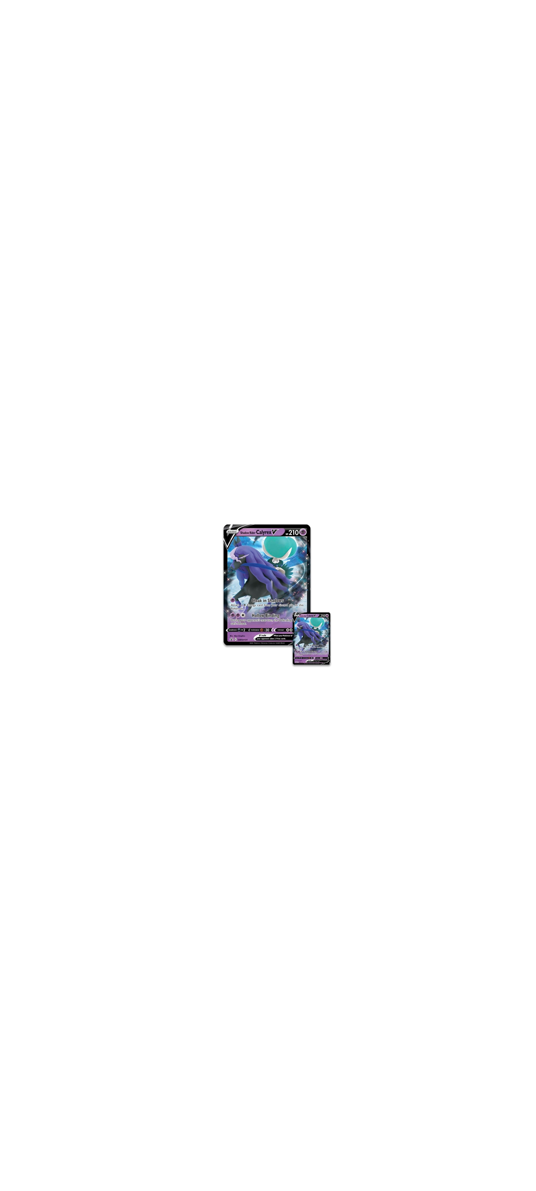 Pokemon TCG - Sword & Shield - Shadow Rider - Calyrex V Box - Englisch 2021 - 2