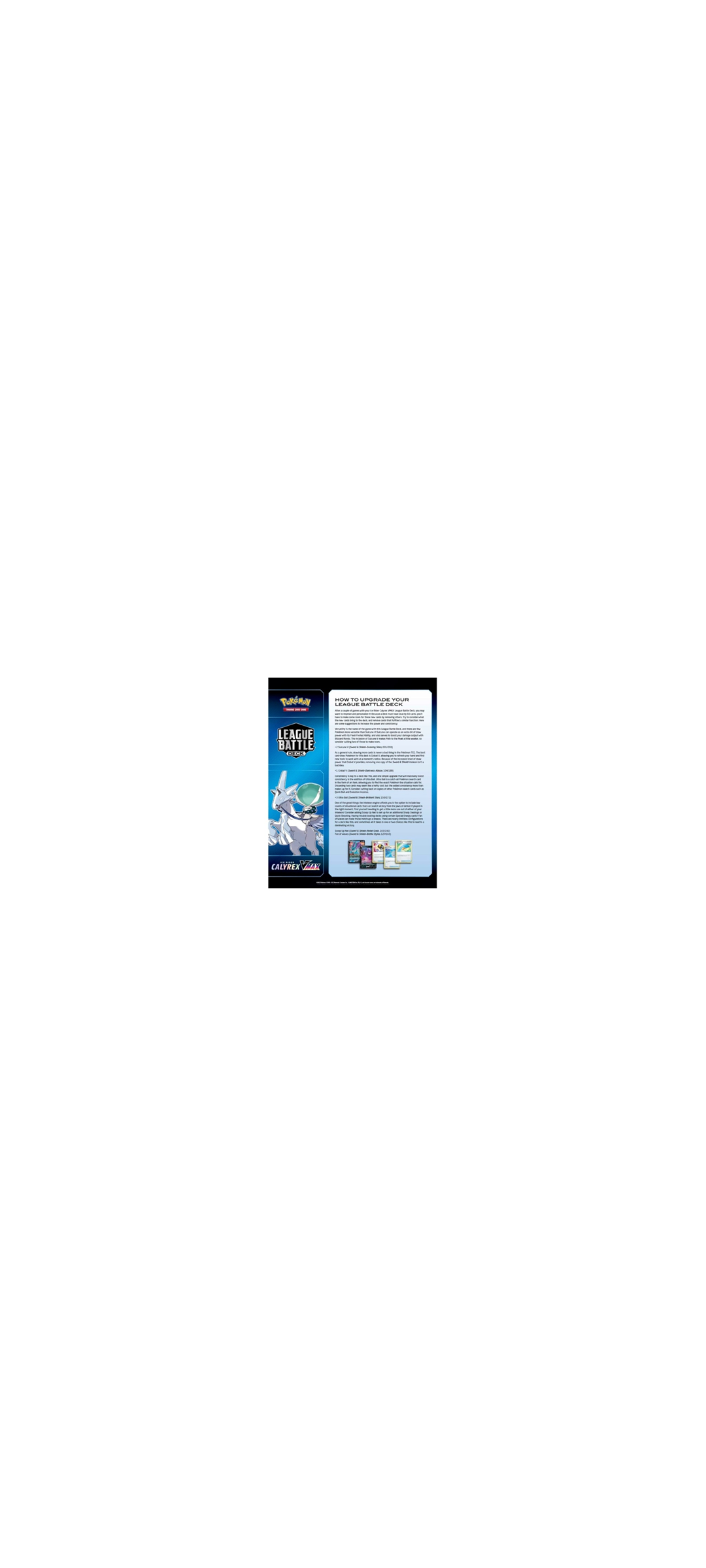 Pokemon TCG - Sword & Shield - League Battle Deck - Ice Rider Calyrex VMAX - Englisch 2022 - 5