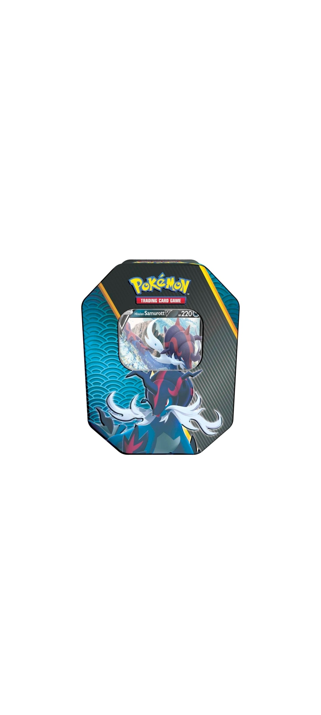 Pokemon TCG - Sword & Shield - Divergent Powers Tin - Hisuian Samurott V 2022 - 1