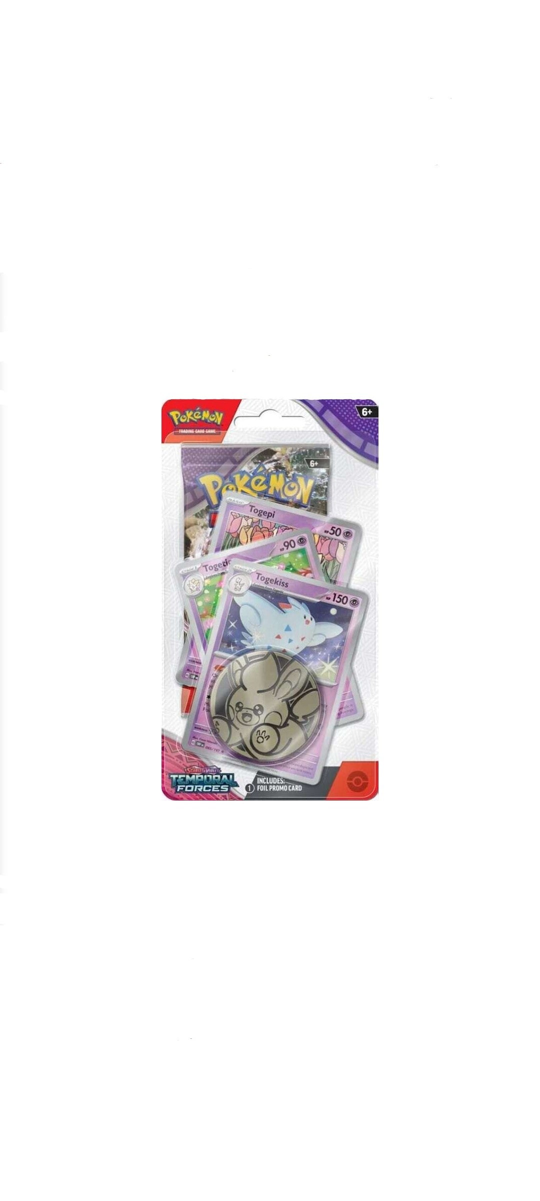 Pokémon TCG - Temporal Forces - Premium Checklane Blister - Togekiss 2024