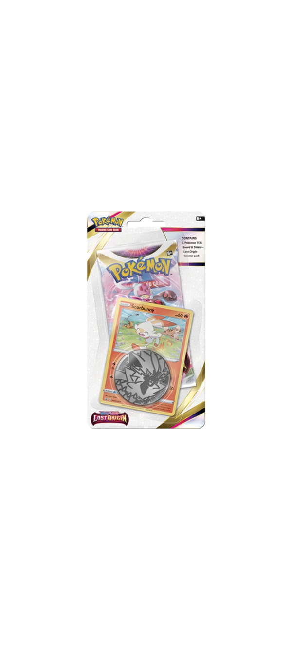 Pokemon TCG - Lost Origin - Checklane Blister - Scorbunny 2022
